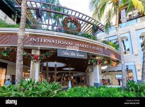 International place shopping waikiki hi-res stock photography and
