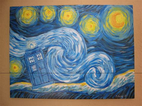 Doctor Who Starry Night Wallpaper Wallpapersafari