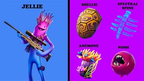 Fortnite 20 Combos With The Jellie Outfit And Shellie Backbling Jellie