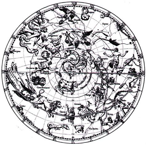 The Ancient Greek Sky Constellation Chart Constellations Images And