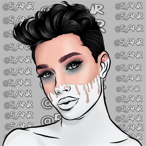 James Charles Drawing Lopez