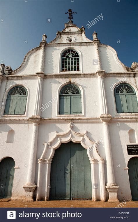 India Kerala Kochi Vypeen Island Portuguese Colonial Church Of Our