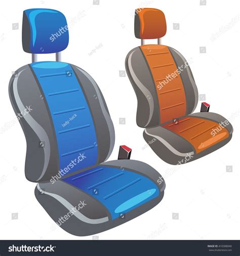Driver Passenger Seat Car Vector Illustration Stock Vector Royalty