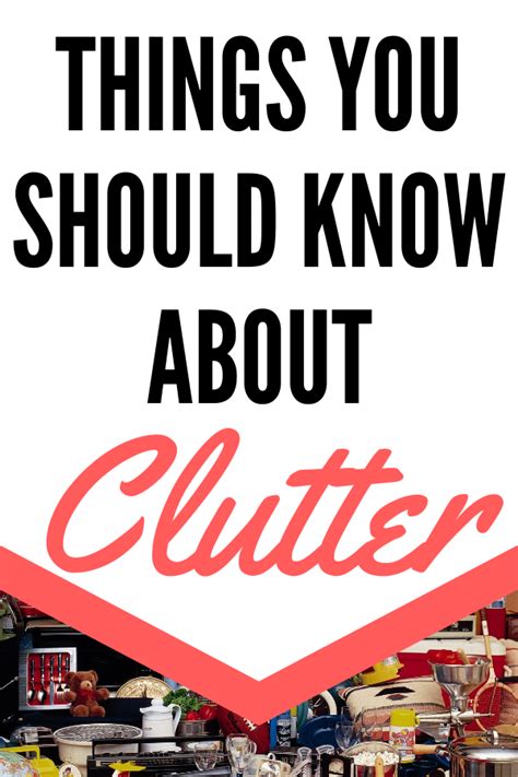 7 Things You Didnt Know About The Impact Of Clutter In 2020 Clutter