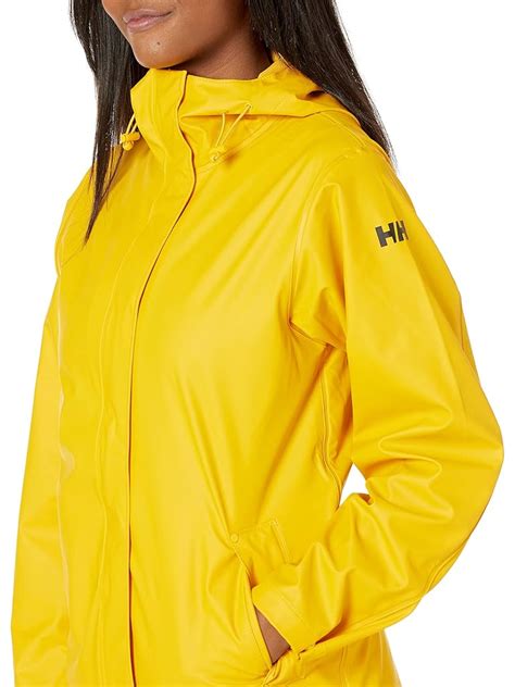 Womens Yellow Rain Jacket Free Shipping