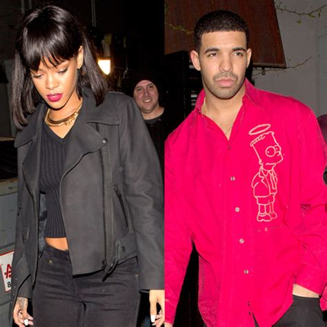 Drake And Rihanna Happy Together At Hooray Henrys In Los Angeles E
