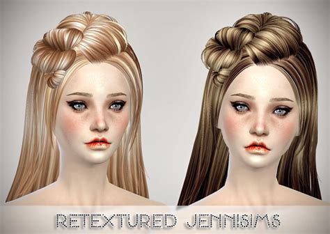 Jenni Sims Butterflysims Hairstyle Retextured Sims Hairs