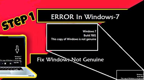 How To Fix The Erorr Of Window Is Not Genuine How To Solve The Problem