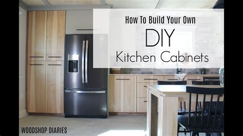 Get all your components together such as the drawers and hinges. How to Build Your Own DIY Kitchen Cabinets--Using Only ...