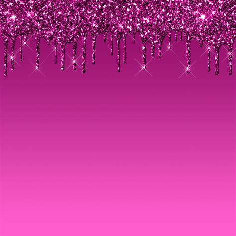 Dripping Glitter Pink Signway And Electrical