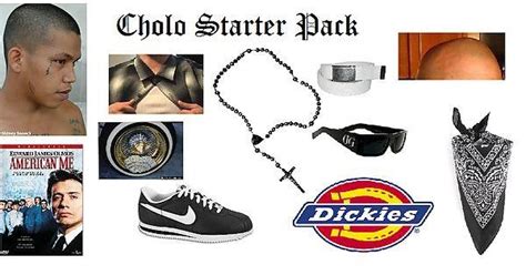 Cholo Gangster Starter Pack Starterpacks