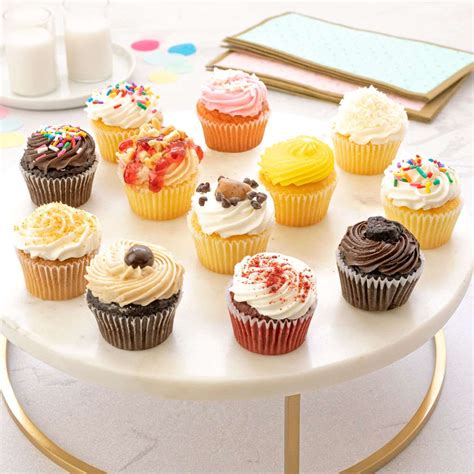 12pc Mini Cupcake Favorites Delivered