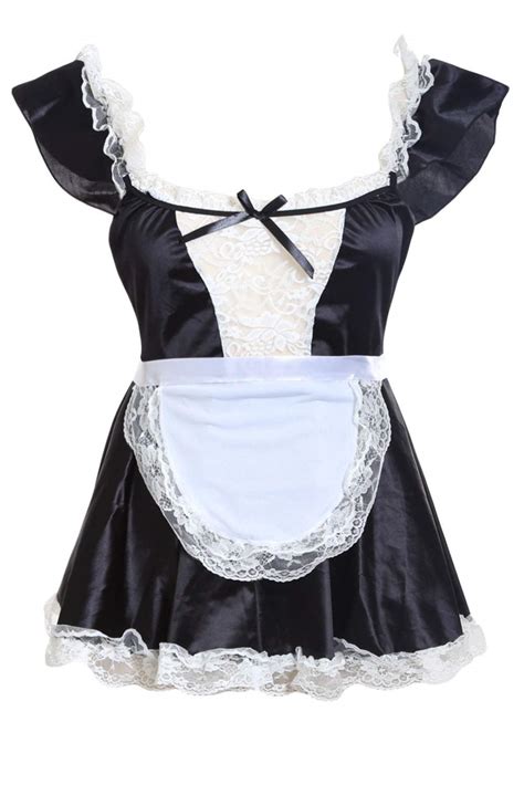 Buy Zapzeal Maid Outfits For Women Sexy Classic French Maid Gothic Waitress Servant Fancy Dress