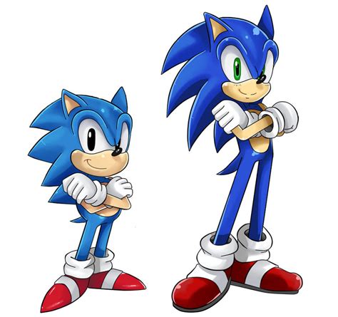 Classic And Modern By Ss2sonic On Deviantart