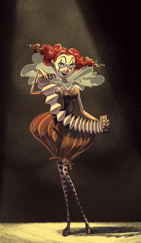My Clown For Character Design Challenge Circus Art Illustration