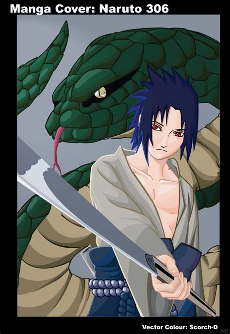 Naruto Manga 309 Cover Sasuke By Scorch D On Deviantart