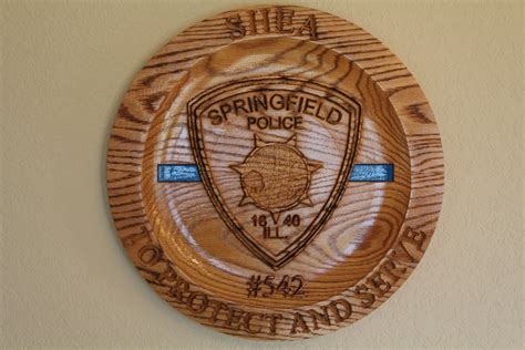 Police Department Plaque