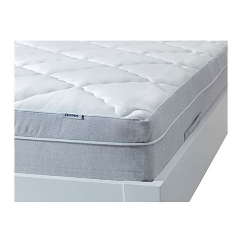 The bed is elevated, so you'll have extra storage underneath. SULTAN HANSBO Memory foam pillowtop mattress - Queen - IKEA