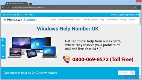 Remove Windows Support Scam Update May 2019