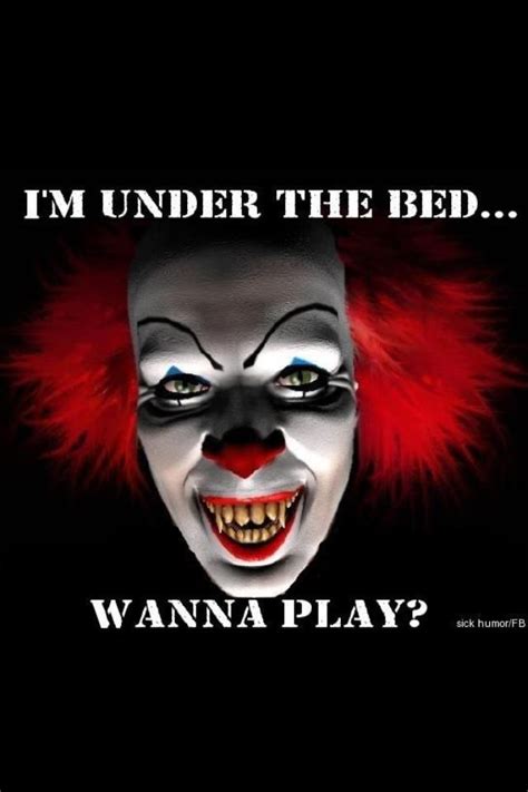 I Really Dislike Clowns Creepy Sick Humor American Horror Story Movies