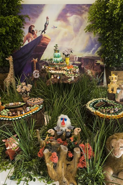 More images for king cake table view » Kara's Party Ideas Lion King Birthday Party | Kara's Party ...