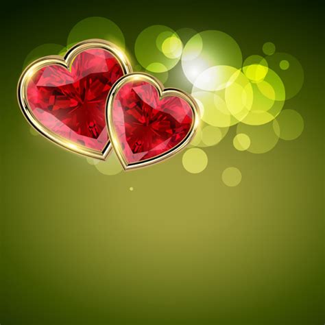 Background And Romantic Hearts Vector Graphics Vectors Graphic Art