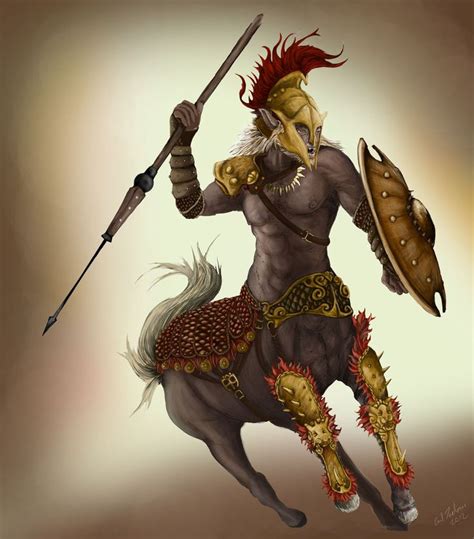 Centaur Centurion By Xenobunny On Deviantart Centaur Fantasy Art Men