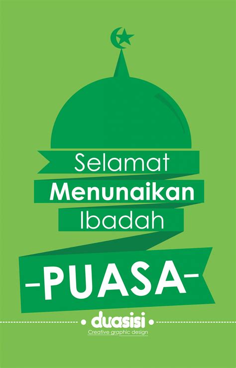 30 Gambar Poster Ramadhan untuk Menyambut Datangnya Bulan Mulia