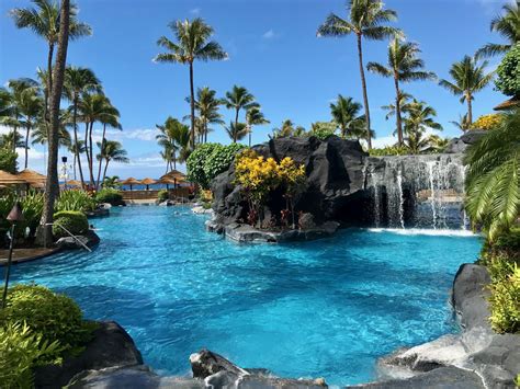 Maui Marriott Ocean Club Hawaii Sept 2019 Outdoor Ocean Club Ocean