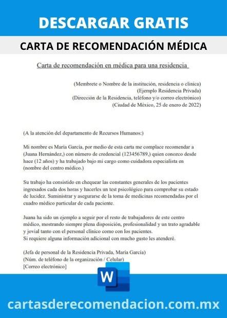 Ejemplo De Carta De Recomendacion Medica Modelo De Informe Cloud Hot