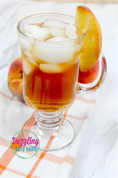 Southern Bourbon Peach Tea Recipe