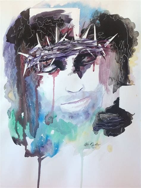 Abstract Painting Of Jesus At Explore