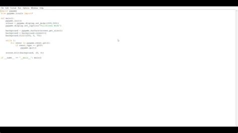 Introduction To Pygame 196 Youtube