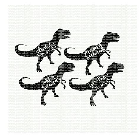 Free Free 294 Daddy And Baby Dinosaur Svg SVG PNG EPS DXF File