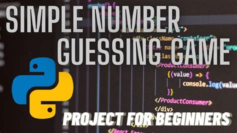 Number Guessing Game In Python Python Tutorial Python Project For