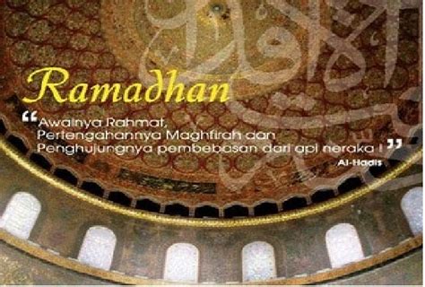 3 Fasa Bulan Ramadhan Hadis Mengenai Tiga Fasa Bulan Ramadan Adalah