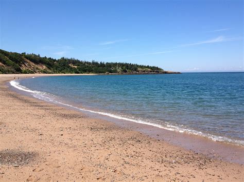 Sandy Cove Beach Near Digby Nova Scotia Canada East Coast