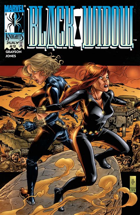 Black Widow 1999 2 Marvel Comics Covers Comics Marvel Comics
