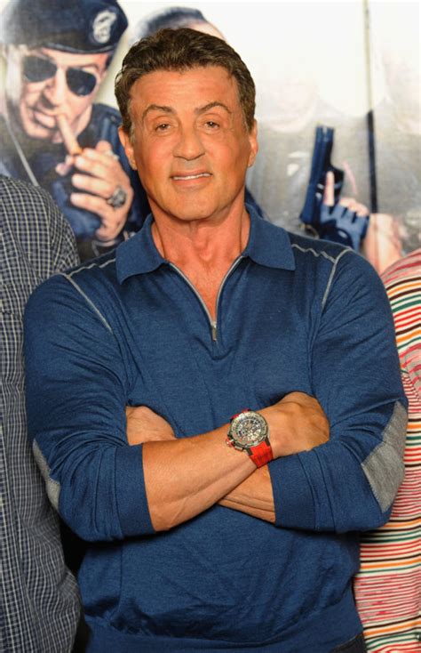Sylvester Stallone On Each Of His Watches On Auction Prestige Online