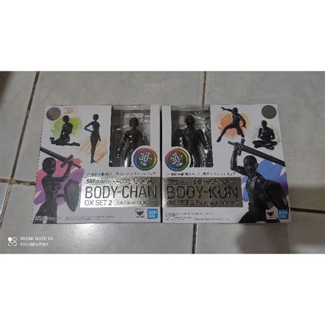 Bundle Shf Body Chan Dx Set Body Kun Dx Set Solid Black