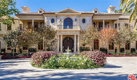 Million Mediterranean Style Home In Beverly Hills California Homes Of The Rich