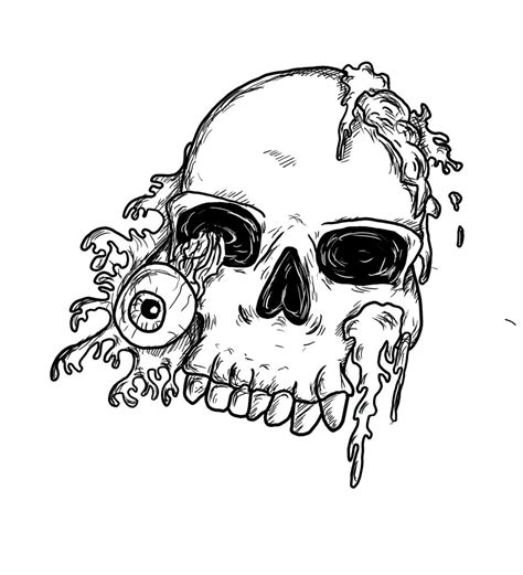 Skull Tattoos Drawing At Getdrawings Free Download