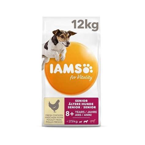 Great savings & free delivery / collection on many items. Iams dog senior small&medium breed 12 kg Hondenvoer - Van ...