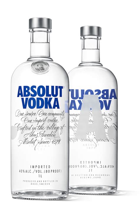 Absolut Vodka Introduces New Redesigned Bottle In Line With The ‘one