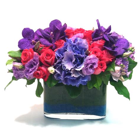Blue ridge florist & gift shop. Roses And Blue Hydrengeas in Dartmouth, MA | Touch of ...