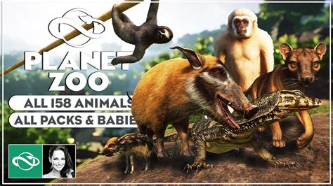 All 158 Animals And Babies Every Official Planet Zoo Animal Youtube