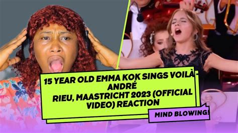 Mind Blowing 15 Year Old Emma Kok Sings Voilà Andrérieu Maastricht