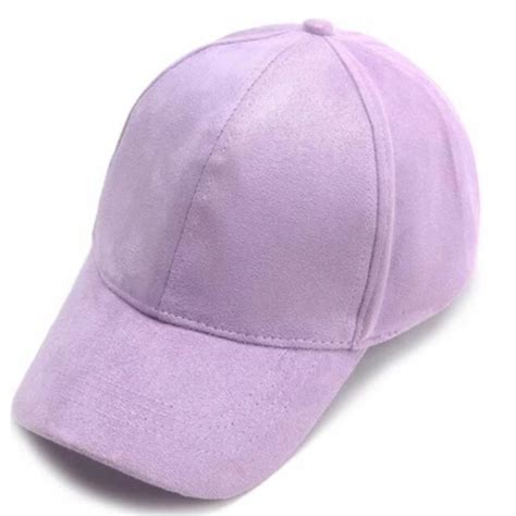 Plain Suede Purple Baseball Cap Fashion Online Lagos Nigeria