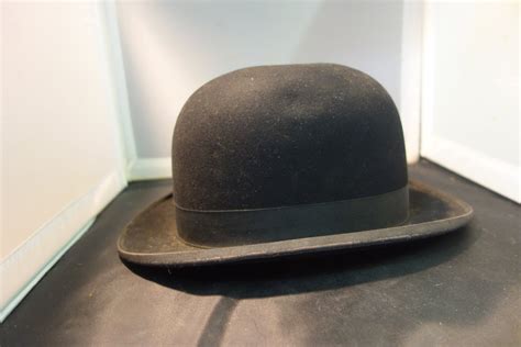 Vintage Stetson Black Bowler Or Derby Hat John B Stetson Company