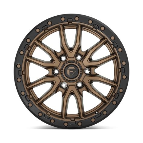 Fuel D681 Rebel Bronze Wheels